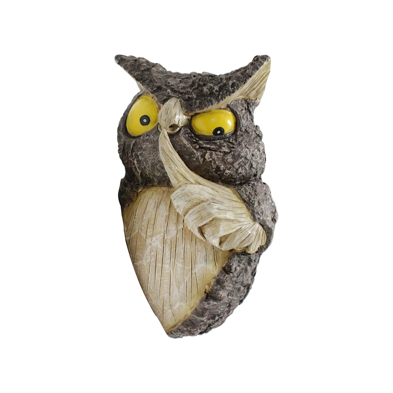 Owl Tree Hanging Garden Ornament – Resin Animal Decoration Garden Tree Ornament Oasis Select