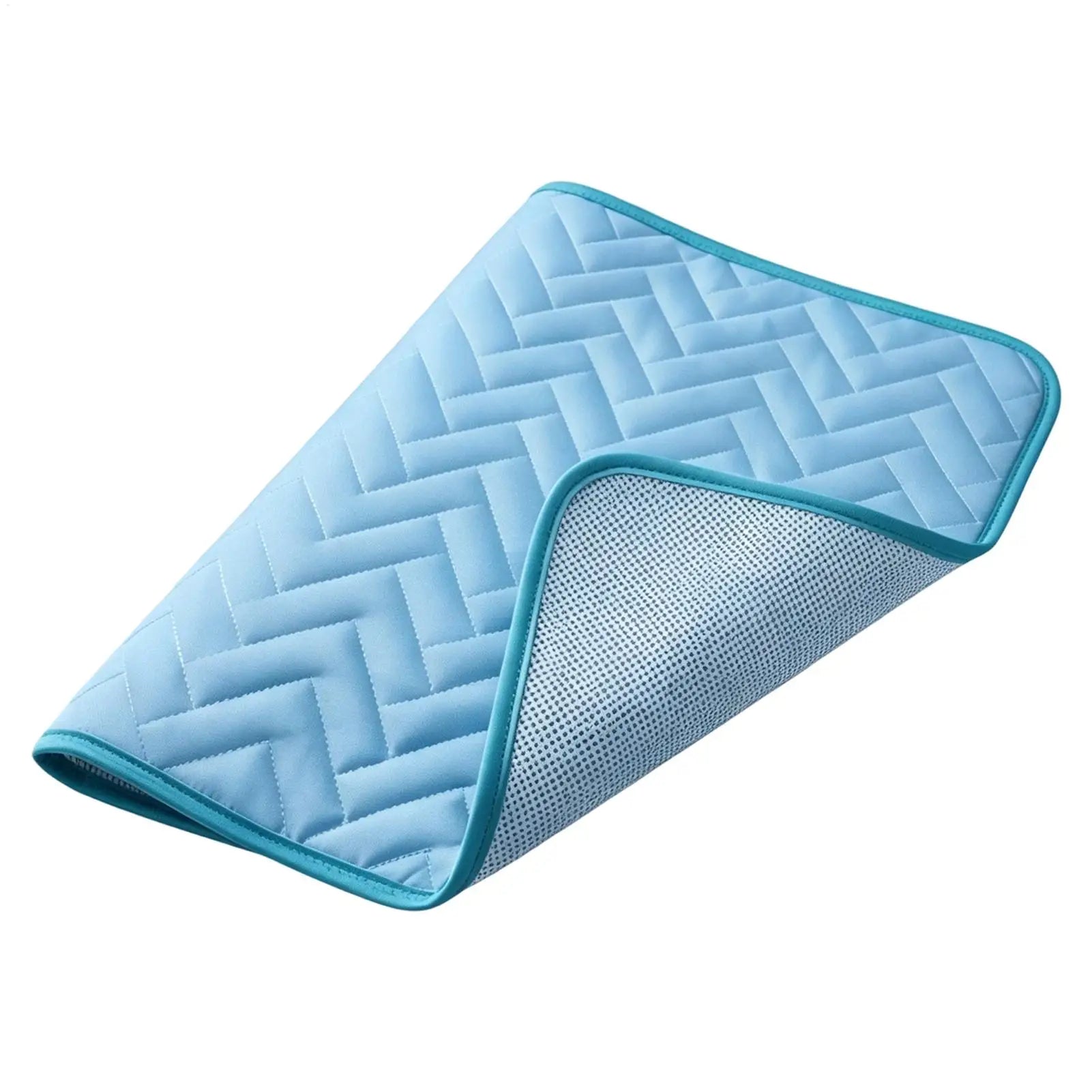 Ice Silk Cooling Dog & Cat Mat – Washable Summer Pet Pad