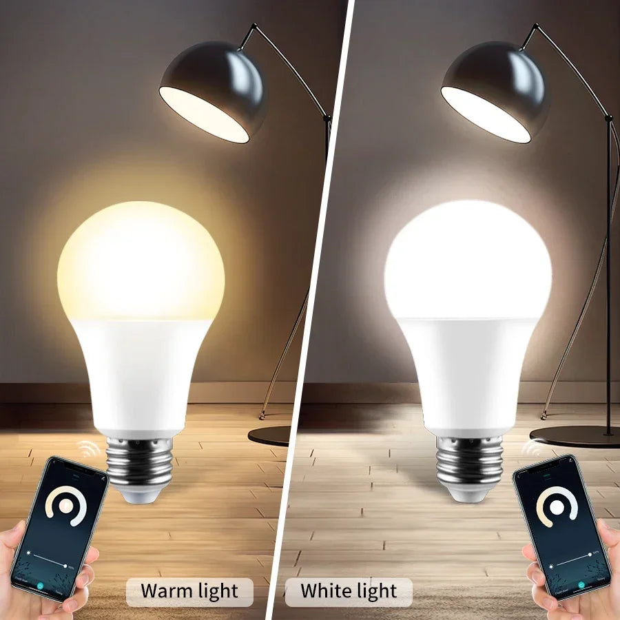 110V 220V E27 Cozylife WiFi Smart LED Light Bulbs 12W 15W 20W Dimmable LED Bulbs APP Vioce Control Works With Alexa Google Home Oasis Select
