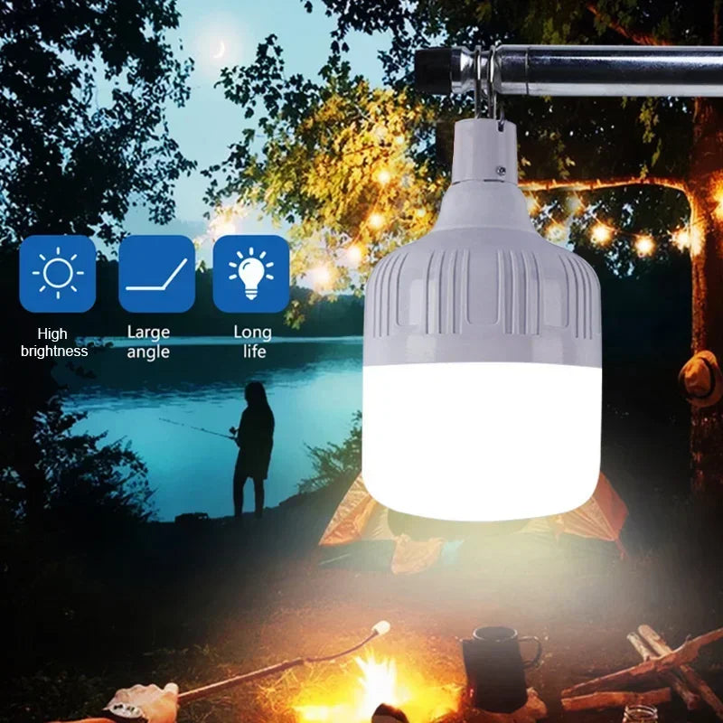 USB Rechargeable LED Camping Lantern – Portable Emergency Light