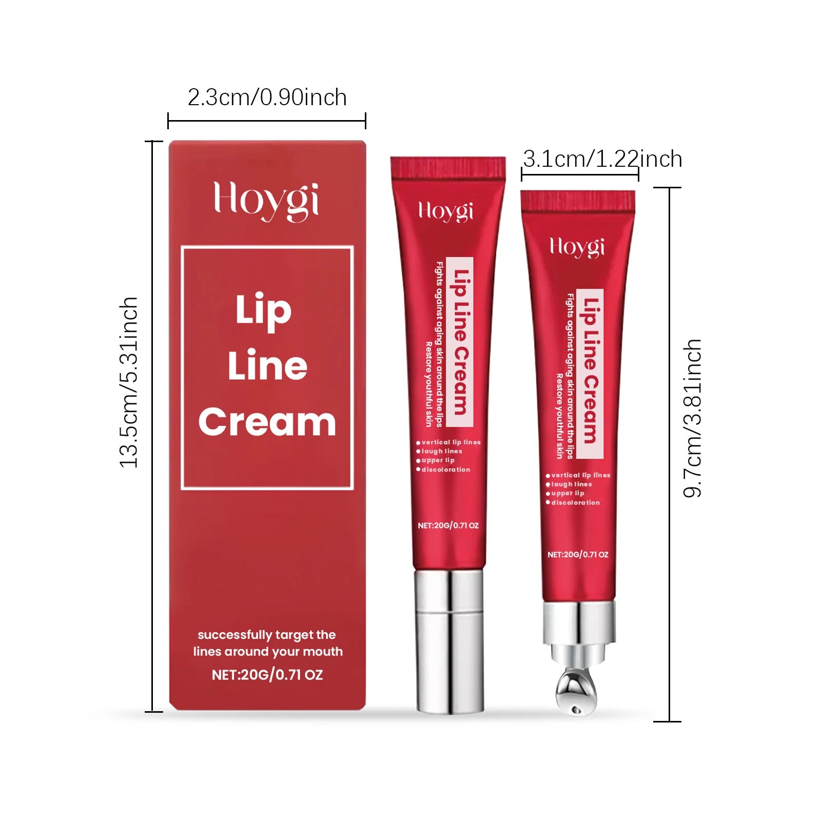 Hoygi Lip Balm – Fade Lines, Hydrate & Exfoliate Lips 20g Lip Repair Cream Oasis Select