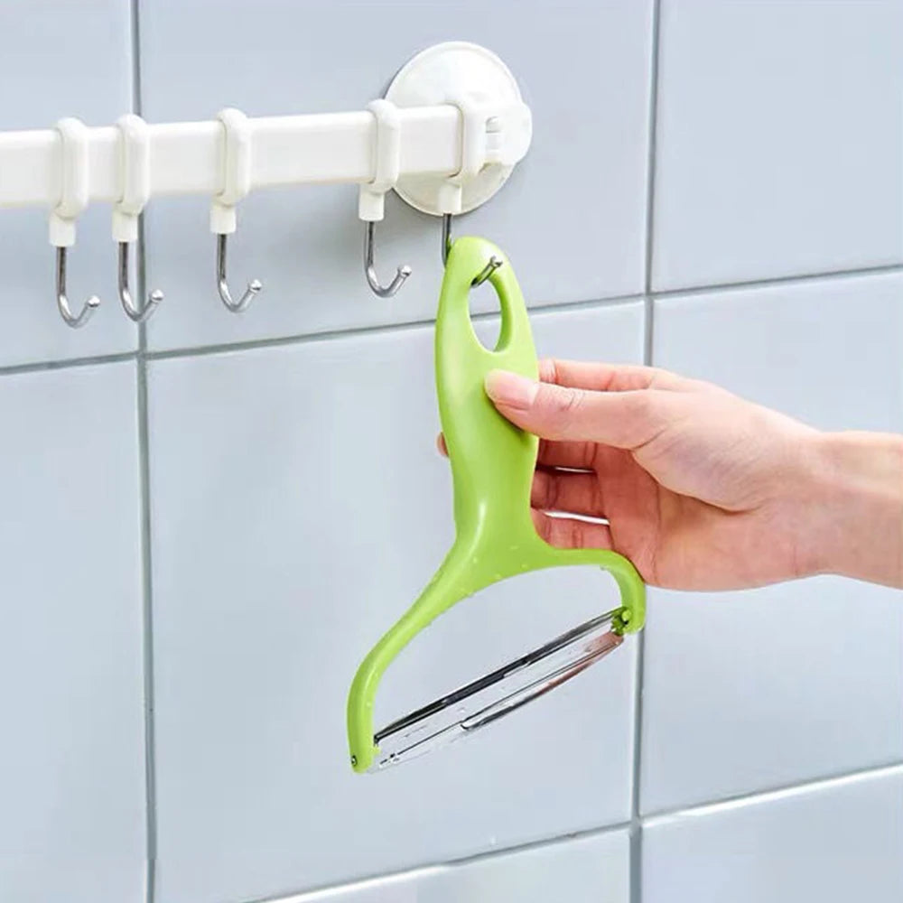 Stainless Steel Vegetable Peeler & Wide-Mouth Grater Slicer