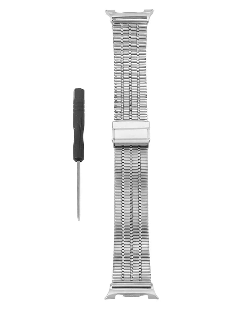 Stainless Steel Replacement Band for Samsung Watch 8 and For Watch8 Classic Adjustable Fit with Quick Release Mechanism Oasis Select