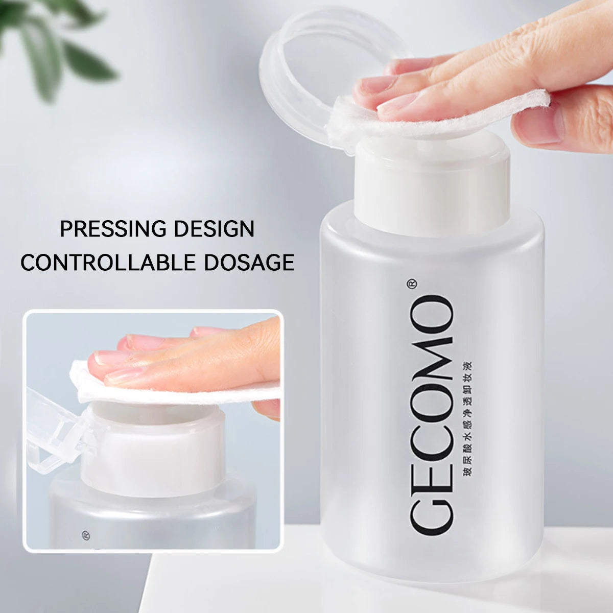 GECOMO 3-in-1 Hyaluronic Acid Makeup Remover – Sensitive Skin