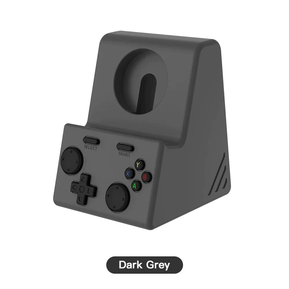 Game Console Silicone Apple Watch Charger Stand & Cable Organizer