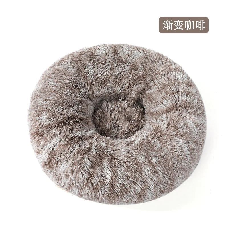 Plush Pet Bed Dogs Cats Winter Warm Long Nest Cozy Dog Mat Soft