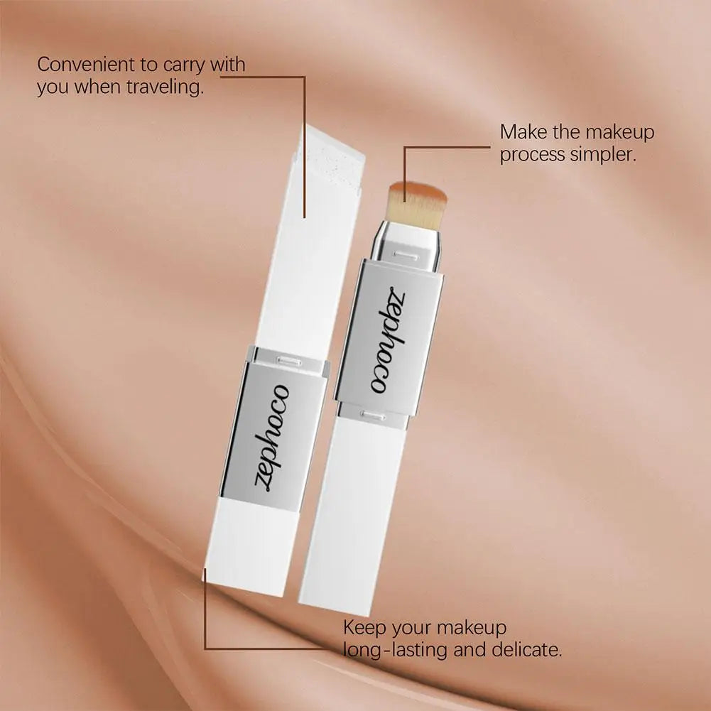 2-in-1 Color-Changing Foundation Stick Foundation 3 Colors Liquid Lightweight Moisturizing Brightening Matte for All Skin Types Oasis Select