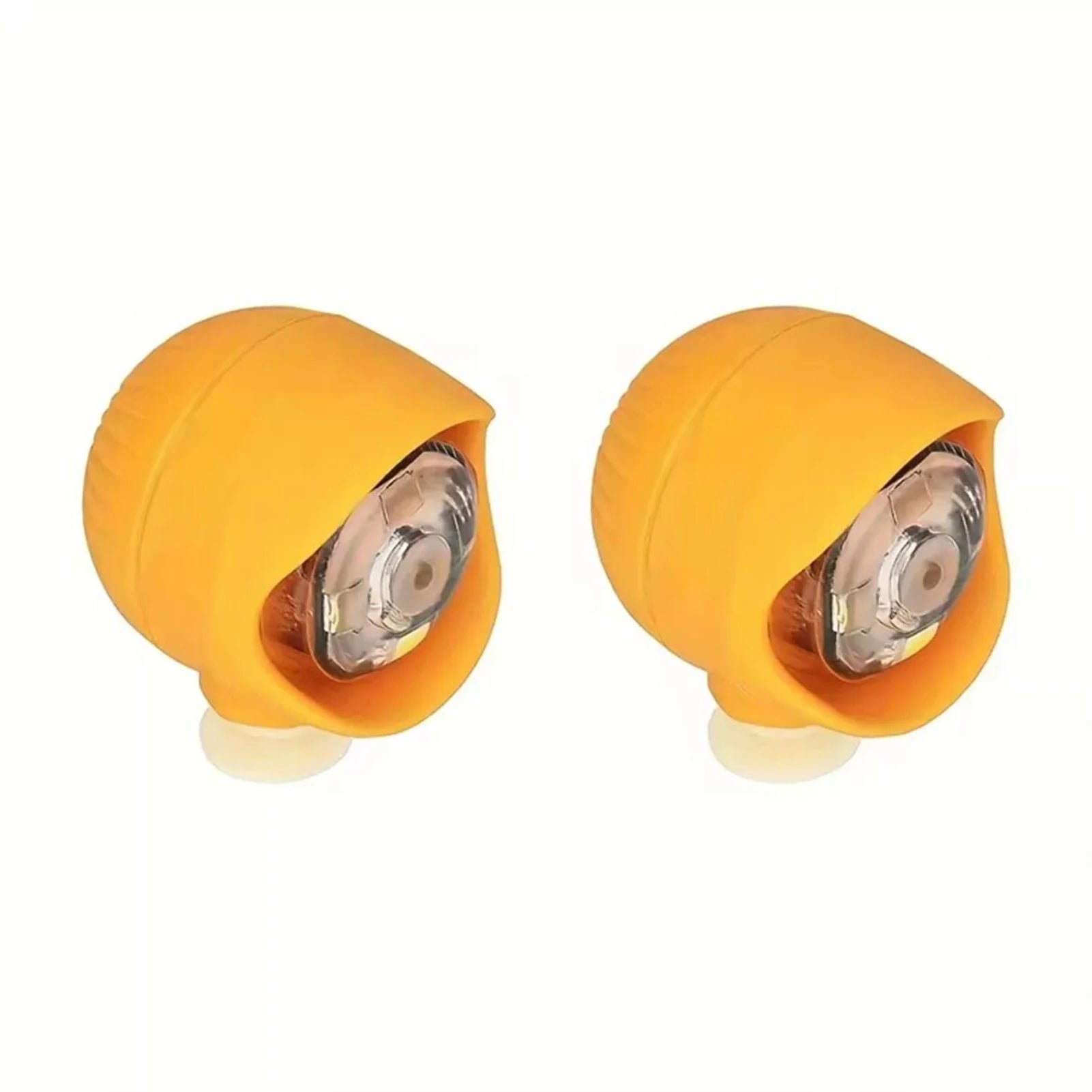 LED Clog Shoe Lights – 2pc USB Rechargeable Waterproof Headlights Shoe Lights Oasis Select Yellow
