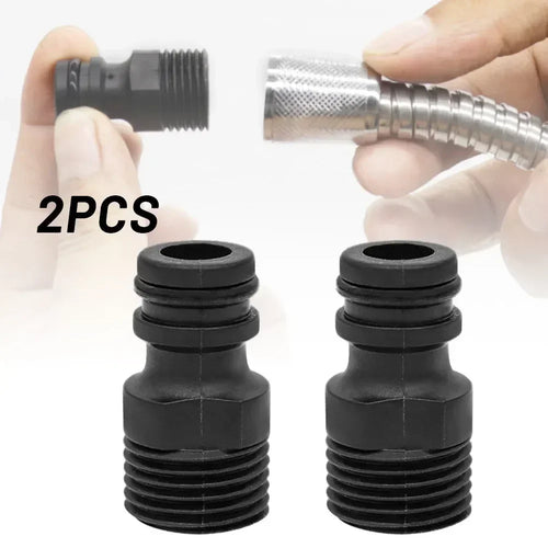 2/20PCS 1/2" BSP Threaded Tap Adapter, Quick Connectors for Garden Hose, Irrigation Pipe Fittings for Home Gardening Oasis Select