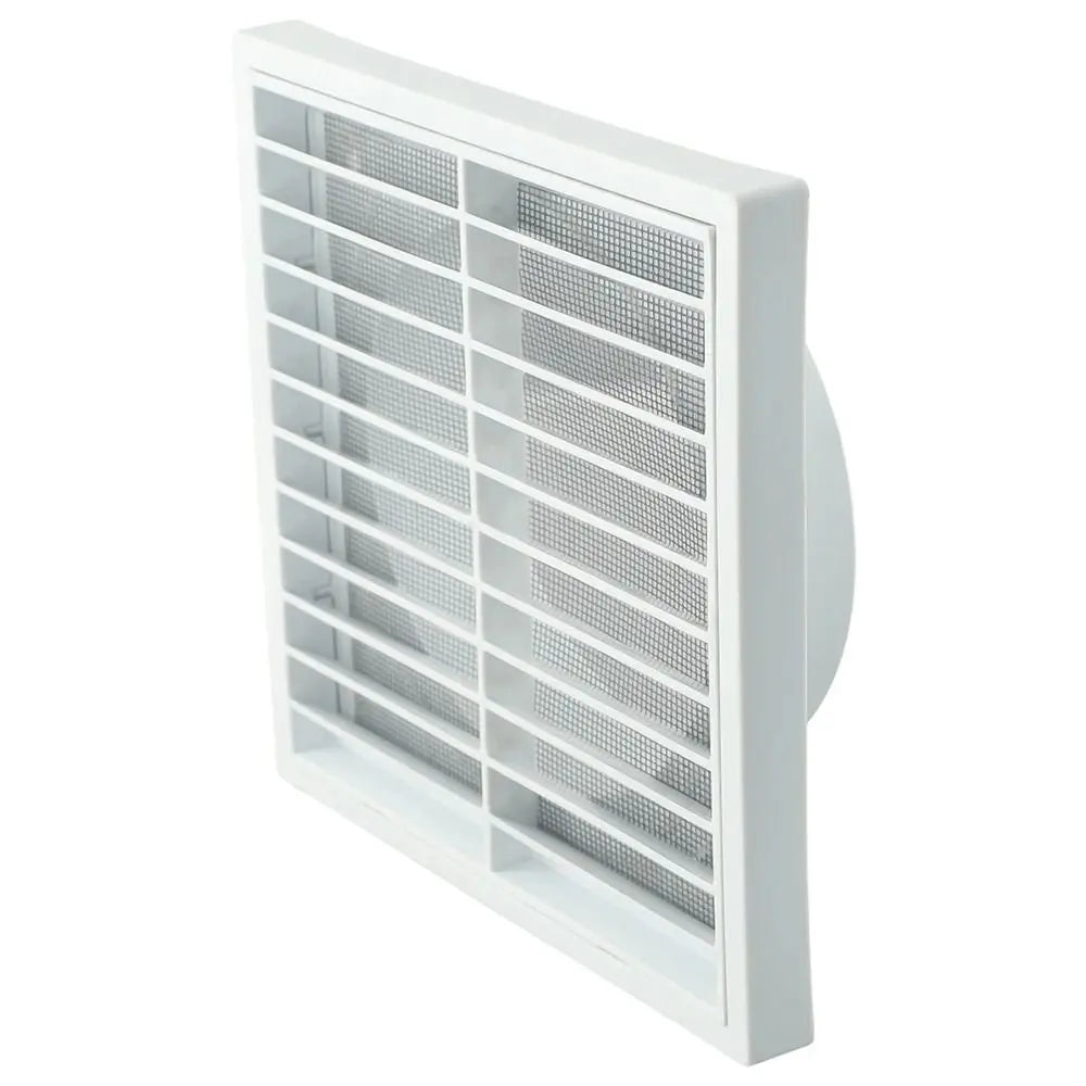 1Pcs Wall Ceiling Grille Air Outlet Pipeline Ventilation Plastic Fresh Air Exhaust Outlet White Grilles Cover Oasis Select
