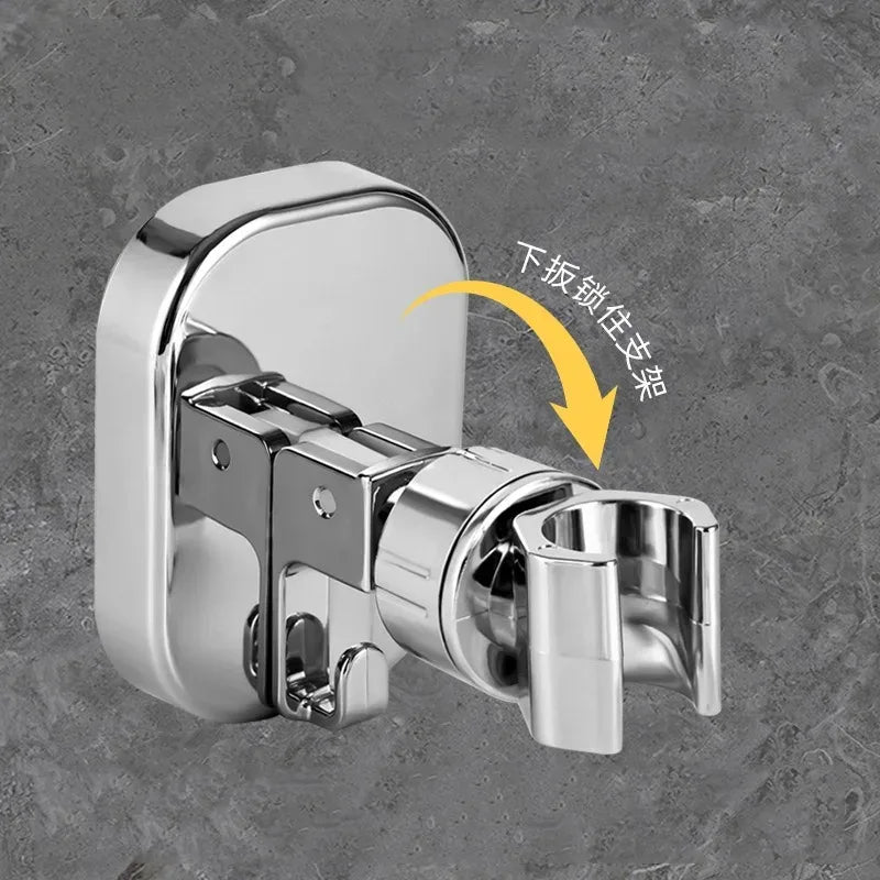360° Adjustable Shower Head Holder Suction Cup Wall Mount Shower Head Holder Oasis Select