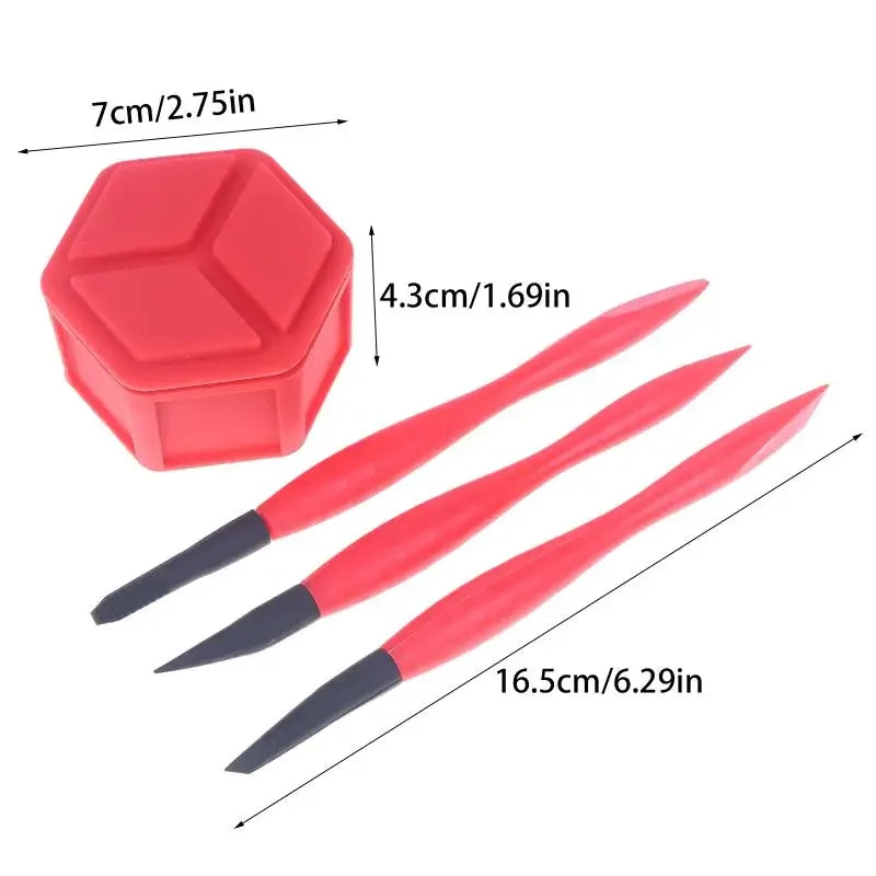 High-Quality Silicone Glue Brush Kit for DIY Projects, Portable Woodworking Tools Oasis Select