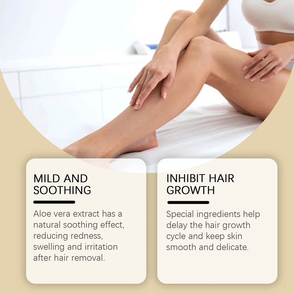 Cyperus Rotundus Hair Removal Oil, Gentle Botanical Oil for Painless Depilation, Moisturizing & Nourishing, Silky Smooth Skin Oasis Select
