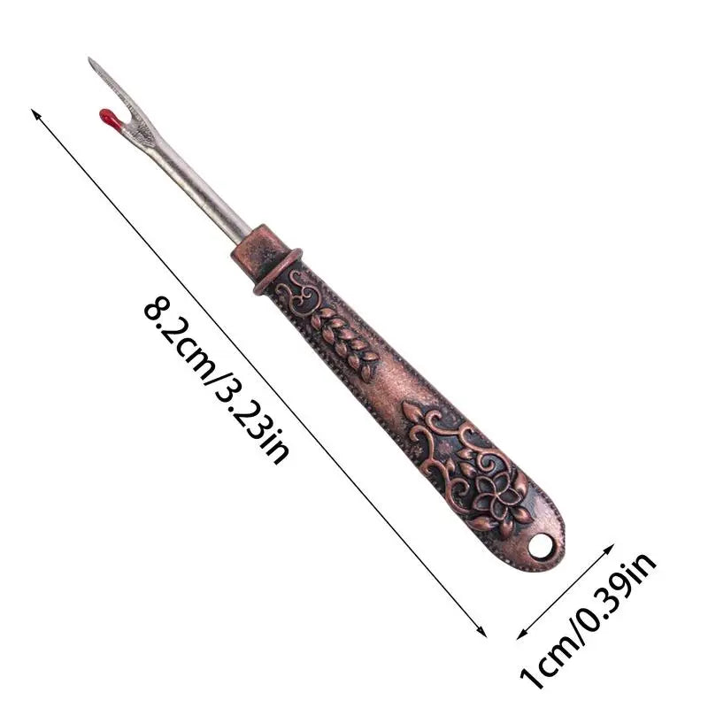 Seam Ripper Tool Vintage Thread Ripper Tool Metal Thread Ripper Unpicker Versatile Sewing Seam Cutter For Removing Sewing Thread Oasis Select