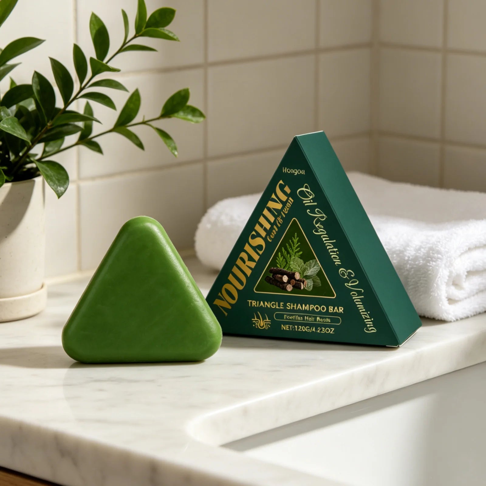 Hoegoa Solid Shampoo Bar – Anti-Frizz, Moisturizing 120g Solid Shampoo Bar Oasis Select