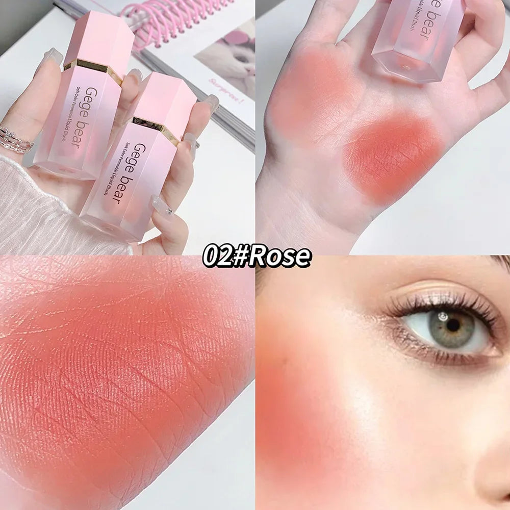 SAKSRAAR Liquid Blush Cream – 6 Velvet Matte Shades