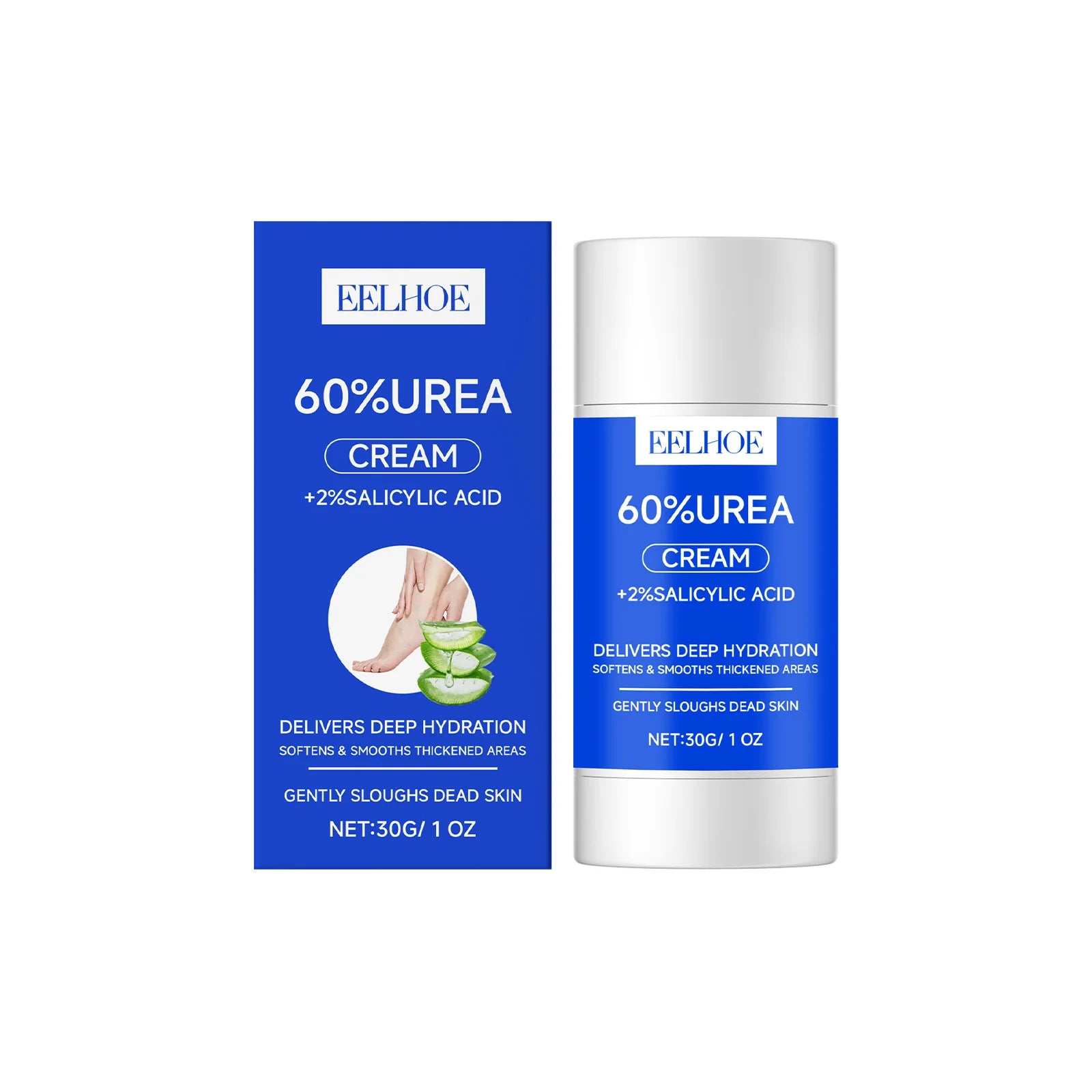 Urea 40% + Salicylic Acid 2% Foot Cream – Repair Cracked Heels Foot Cream Oasis Select 30g boxed