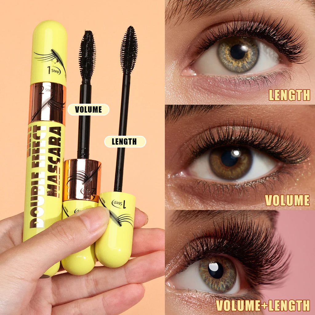 Hello Kiss 4D Black Mascara – Volumizing, Curling & Waterproof