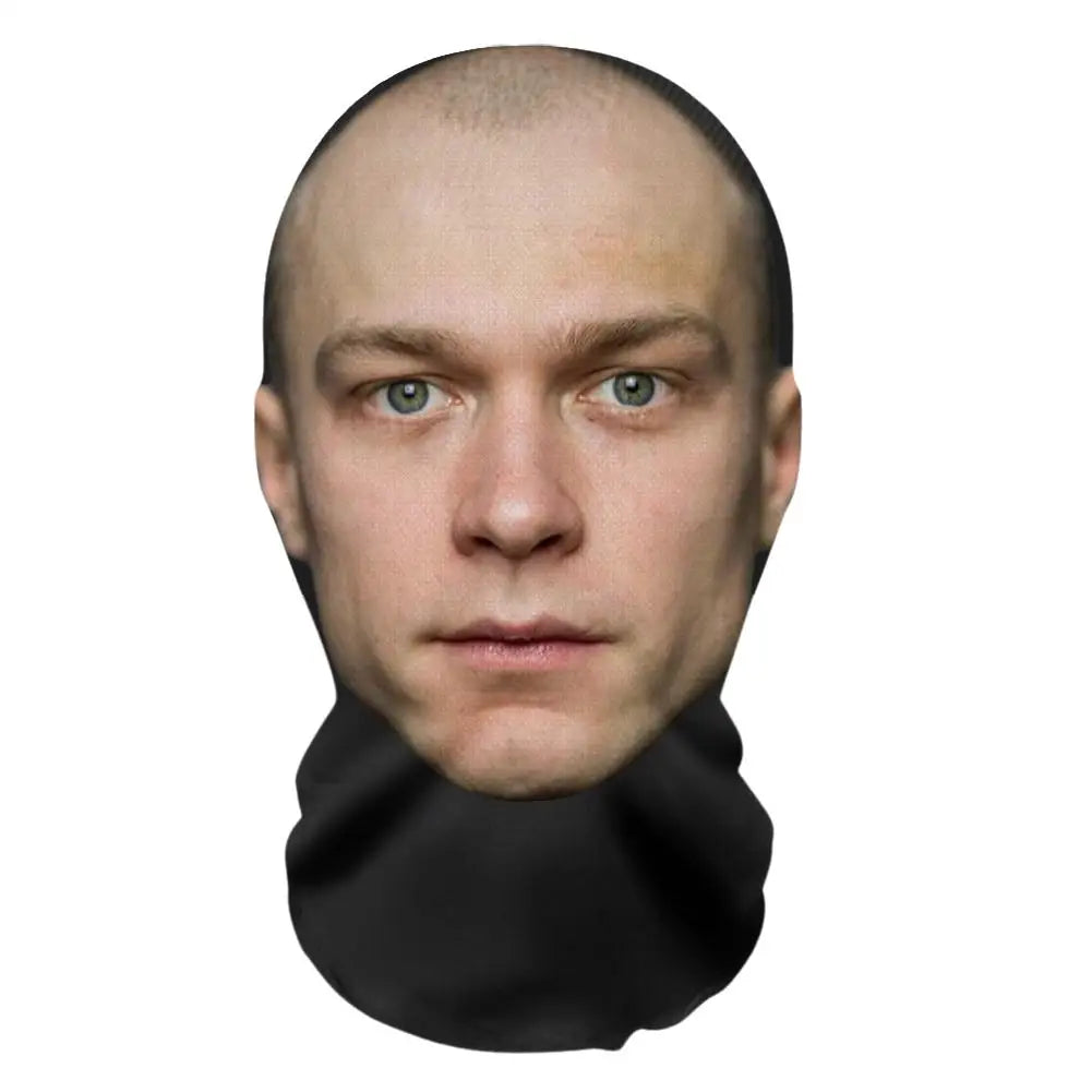 John Pork 3D Print Seamless Head Mask – Cosplay & Party Prop