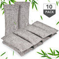 10-Pack Bamboo Activated Charcoal Bags | Odor & Moisture Absorber