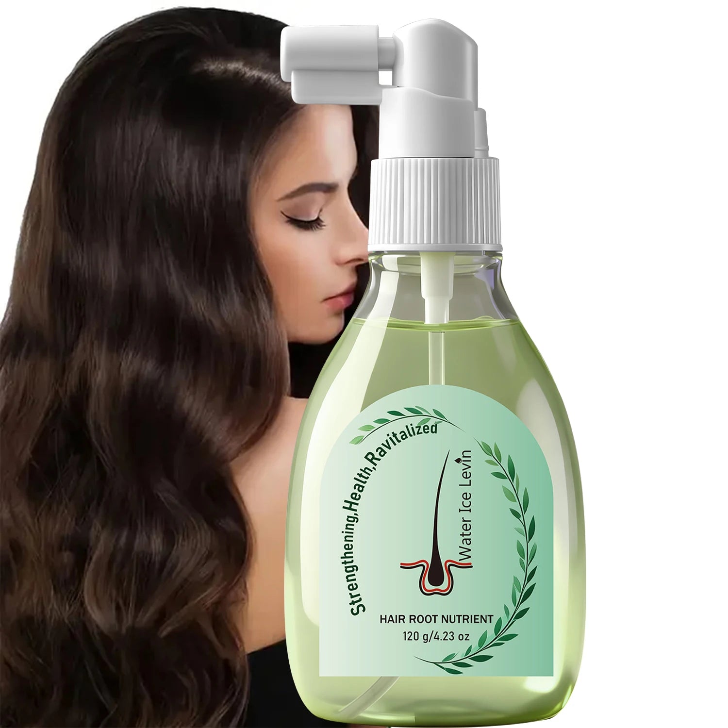 Rosemary Hair Spray, Nourishing & Smoothing Treatment with Hyaluronic Acid & Collagen for Healthy Hair Oasis Select