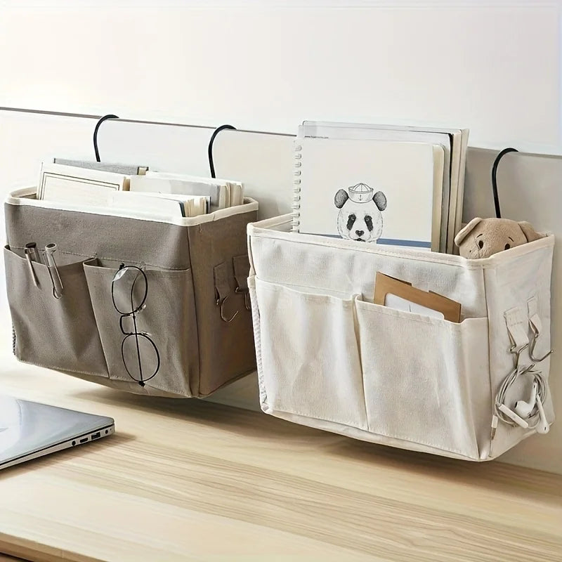 Dormitory Bedside Hanging Bag Storage Basket Storage Bag Miscellaneous Basket Bedside Storage Artifact Oasis Select