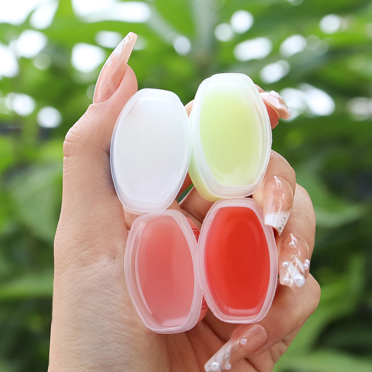 4-Piece Deep Moisturizing Lip Mask Set – Natural & Long-Lasting Lip Mask Set Oasis Select