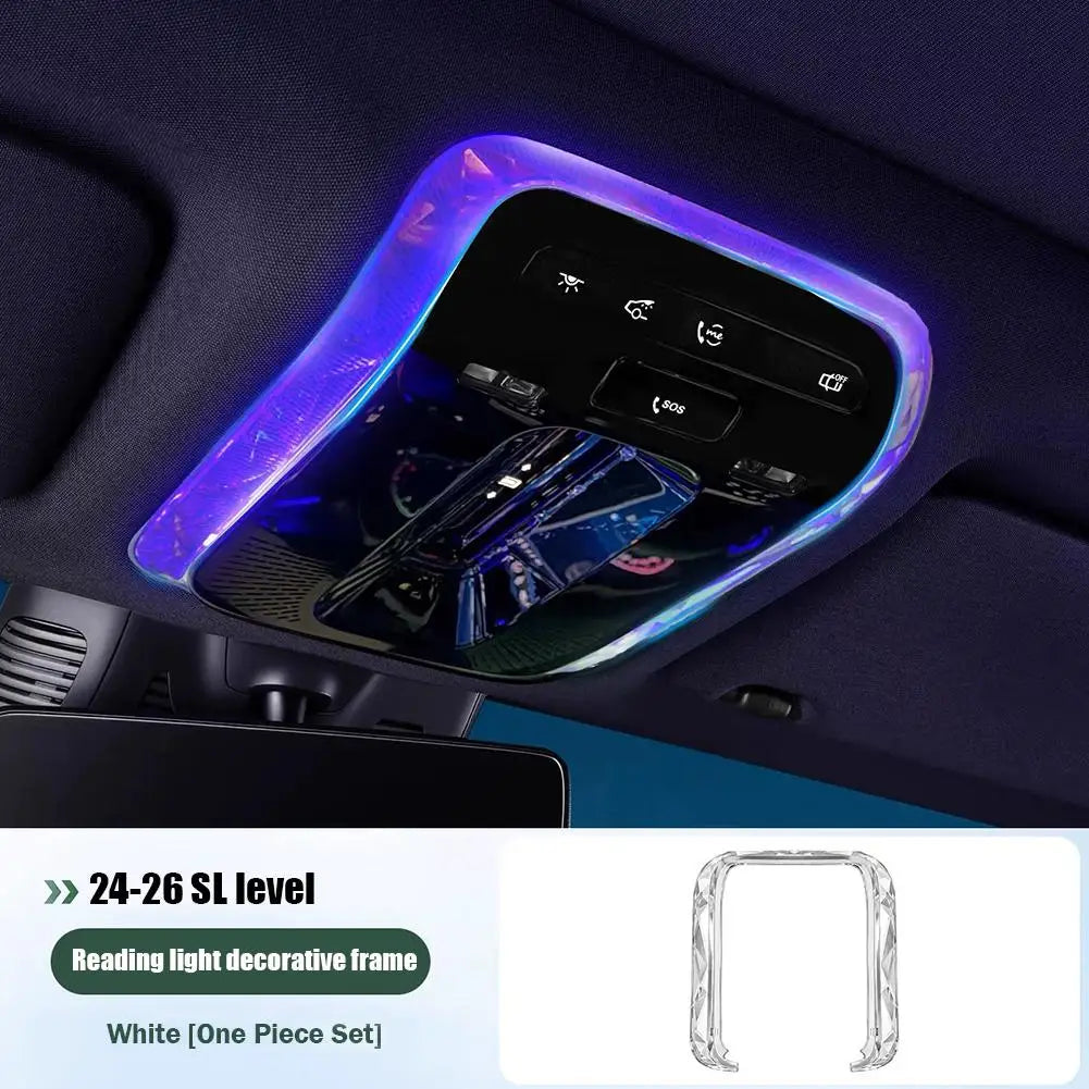 Crystal Ambient Light Trim for Mercedes W213 W206 GLC GLE EQE