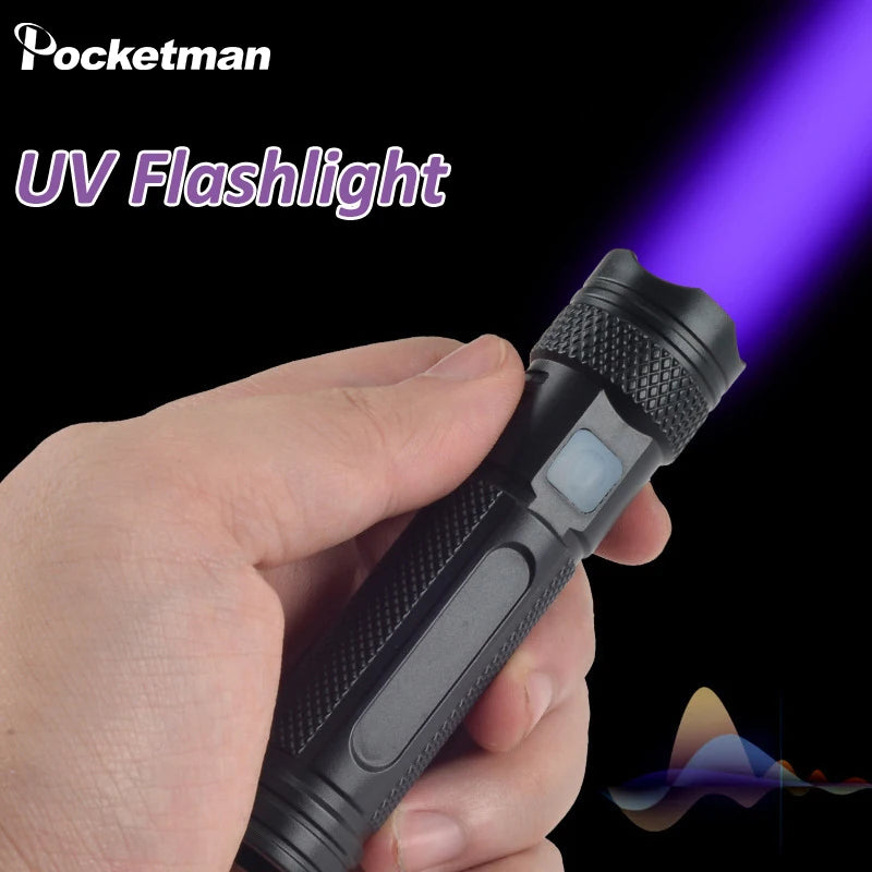 POCKETMAN 365nm UV Flashlight – Resin Curing & Stain Detector