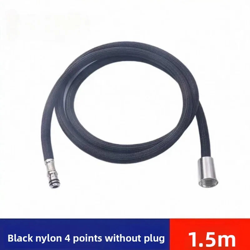 Bathroom Nylon High Pressure Flexible Smooth 1.5/2.0 Meter Shower Hose Flexible Handheld Anti Winding GI/2 Universal Pipe Tube Oasis Select E