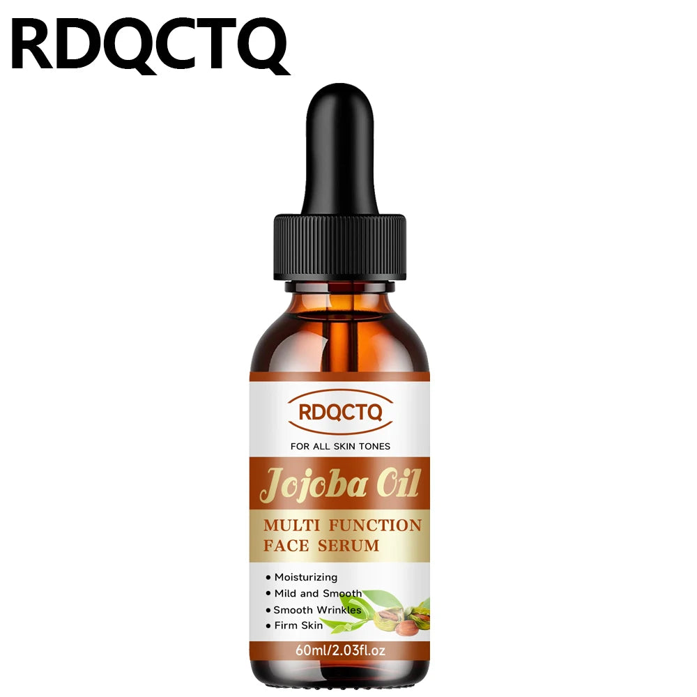 RDQCTQ Jojoba Oil Vitamin E Essential Oil Wrinkles，Brightens and tightens the skin, moisturizes and reduces dullness 4In1 Skin Oasis Select