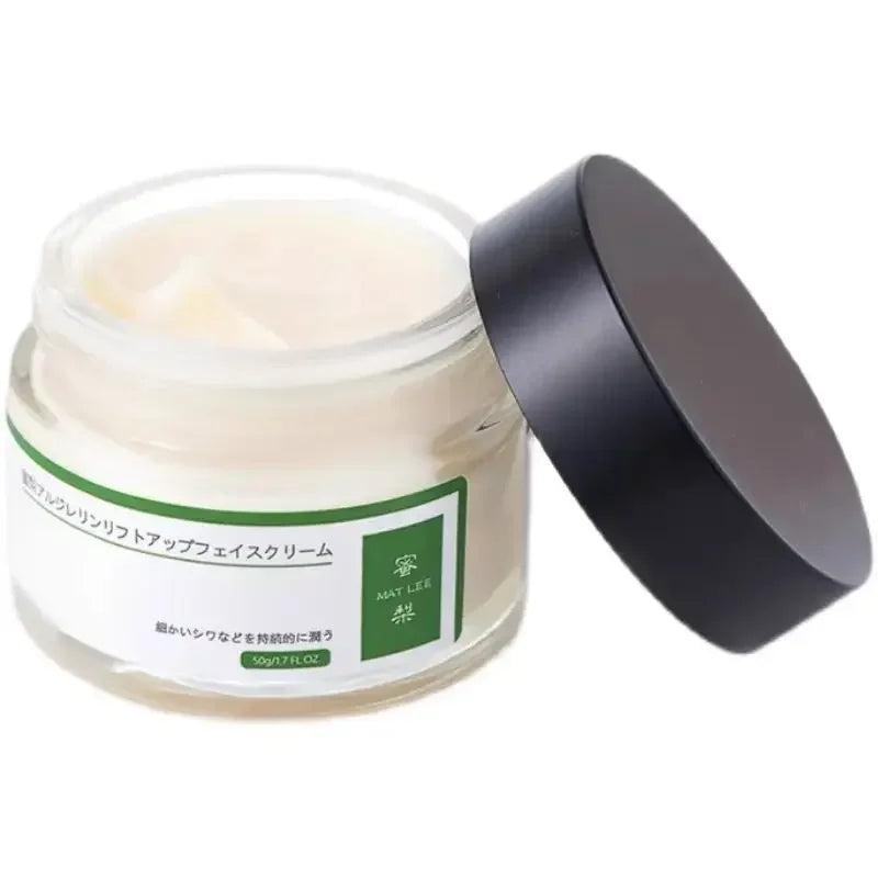 Japanese Six peptides Cream Firms Tightens Moisturizing Anti-Early Aging for Sensitive Skin Face And Neck 50g Oasis Select 50g