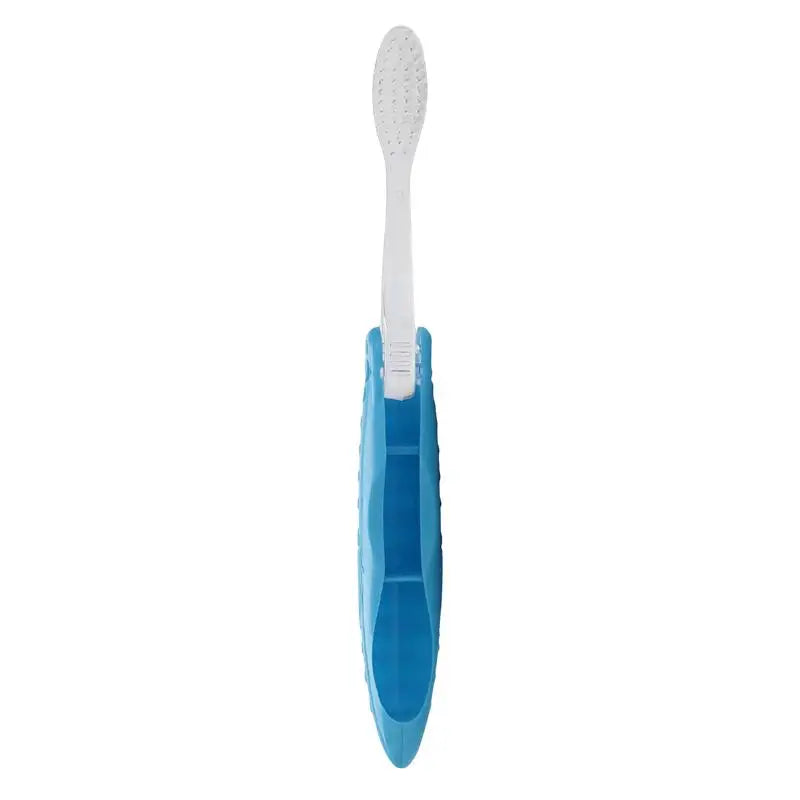1pcs Folding Toothbrush Travel Shrimp Shell Toothbrush Soft Nylon Bristle Tourism Portable Toothbrush Oasis Select A2