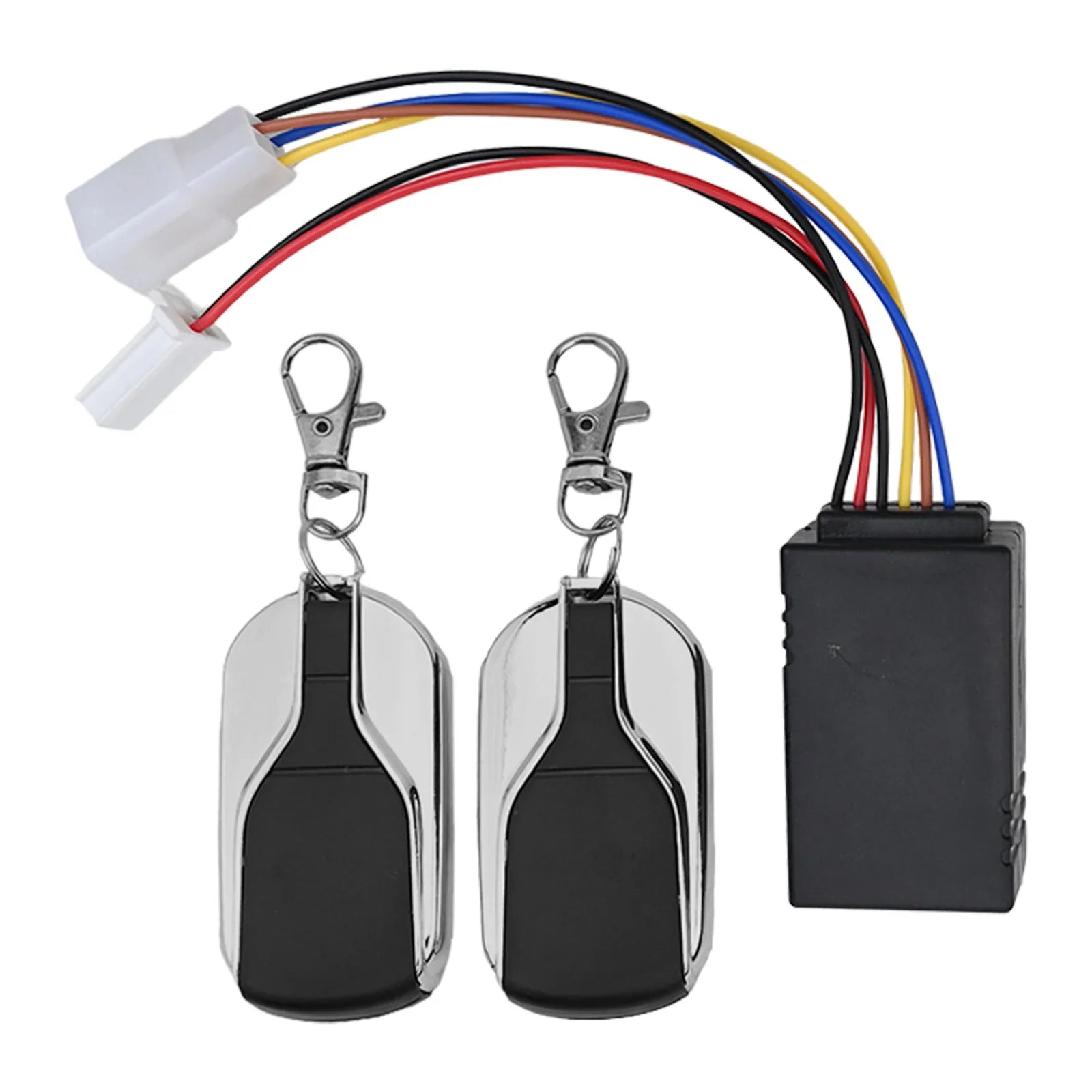1pc Electric Vehicle Scooter Anti-theft Device AntiTheft Vibration Alarm For Hummingbird 36-72V One-button Start Remote Control Oasis Select A
