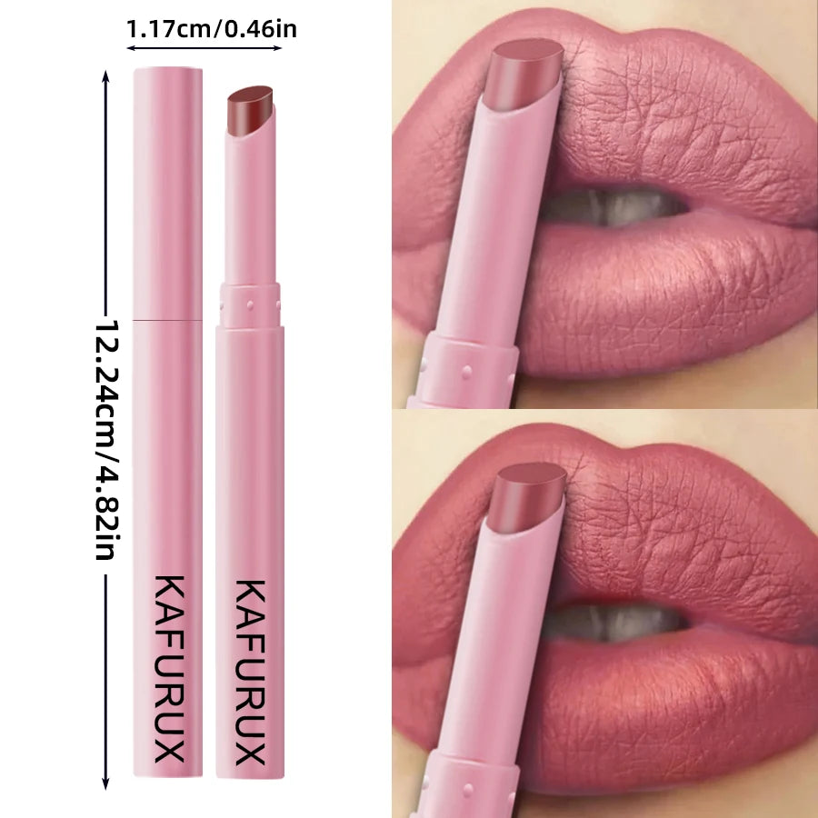 KAFURUX 15-Color Velvet Matte Lipstick – Long-Lasting Lip Tint