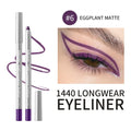 12 Colors Eyeliner Pencil Long-lasting Wear Waterproof Smudge-proof Smooth Precise Application Smokey Eyeliner Pencil Makeup Oasis Select Color 6