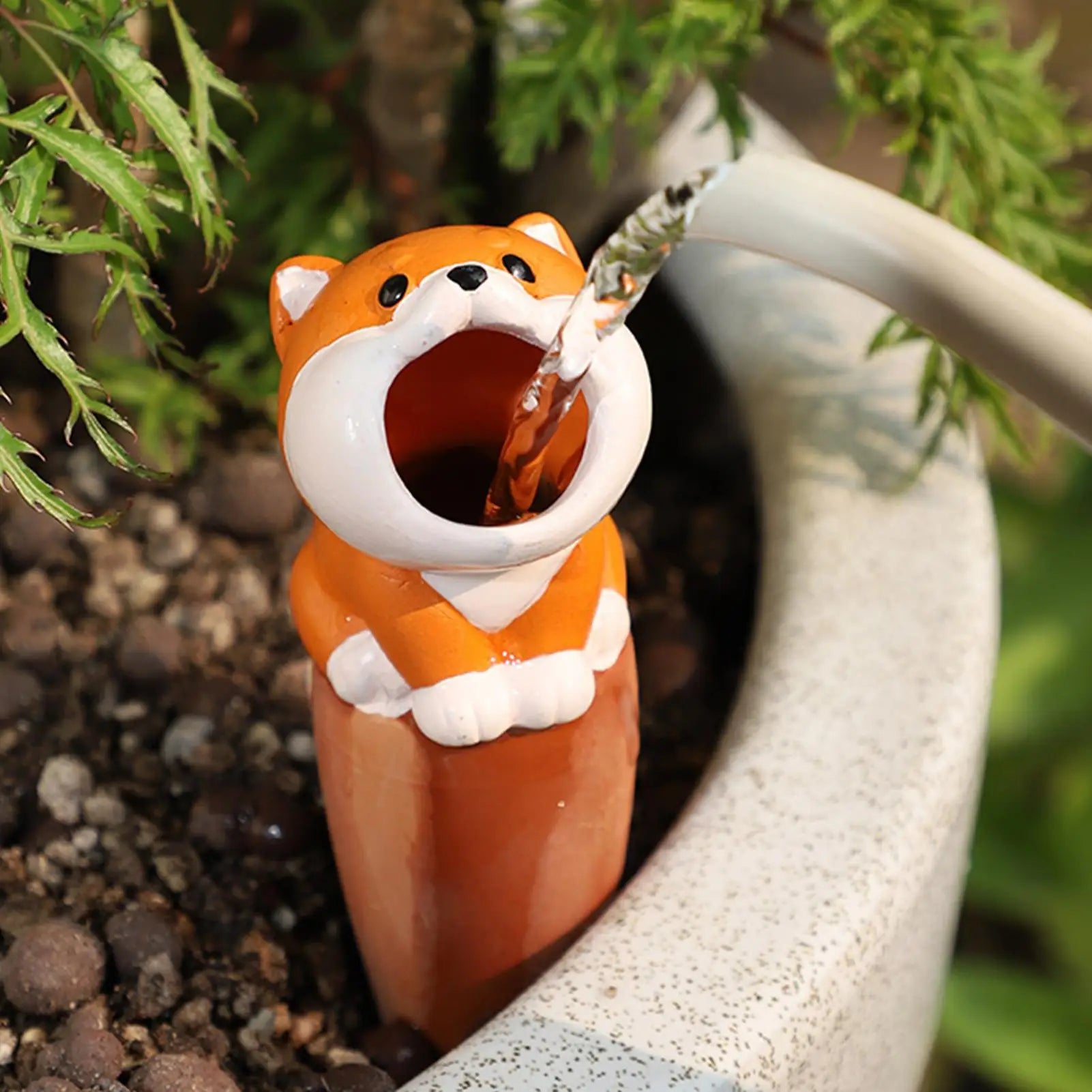 6Pcs Automatic Plant Watering Bulbs Cartoon Shaped Self Watering Globe Spike Garden Planter Insert Drip Irrigation System Oasis Select