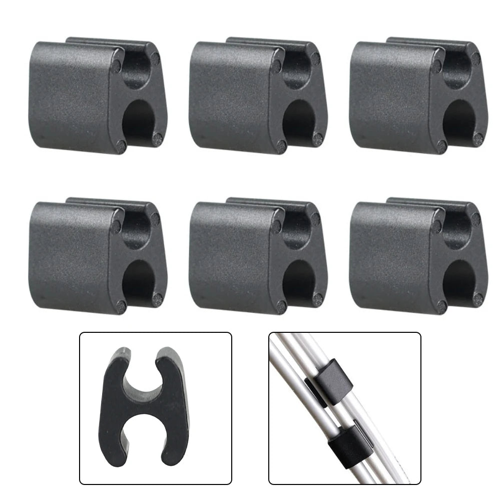 Efficient bicycle cable harness for brake and gear with pre installed 4mm cable guides six pack nylon binding fixtures for bike Oasis Select
