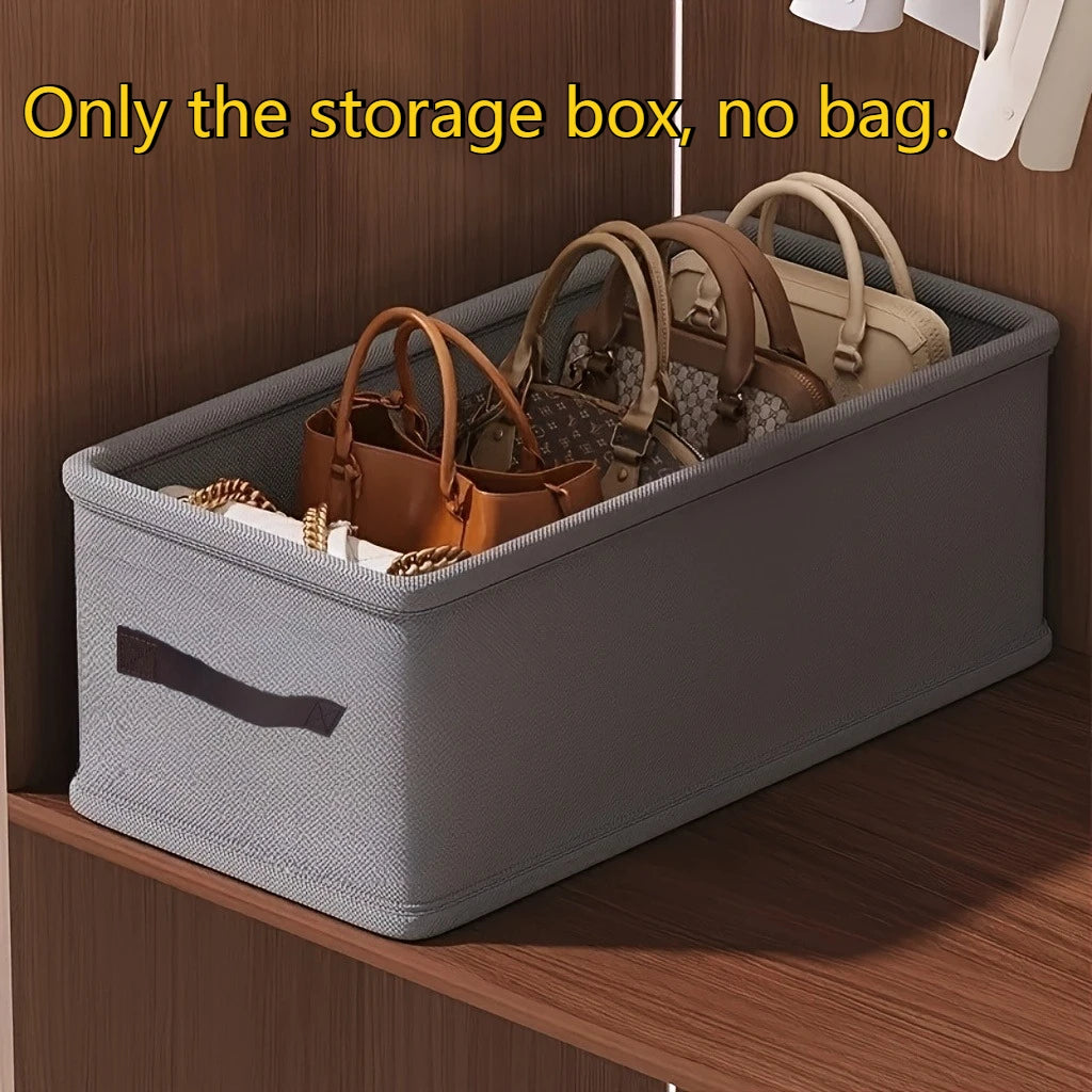 1PC Bag Partition Storage Box, Organizing Bag Wardrobe Storage, Suitable for Students, Bedrooms, Dormitories, Wardrobe Storage Oasis Select Grey