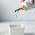 Ceramic Oil Bottle Kitchenware Oil Pot Soy Sauce Vinegar Bottle Condiment Jar Commercial Creative Light-Blocking Decanter Oasis Select 280ml