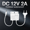 DC 12V 2A Power Adapter Supply EU Charger Converter Universal for CCTV Security Surveillance Camera AHD LED Light Router Robot Oasis Select EU Plug