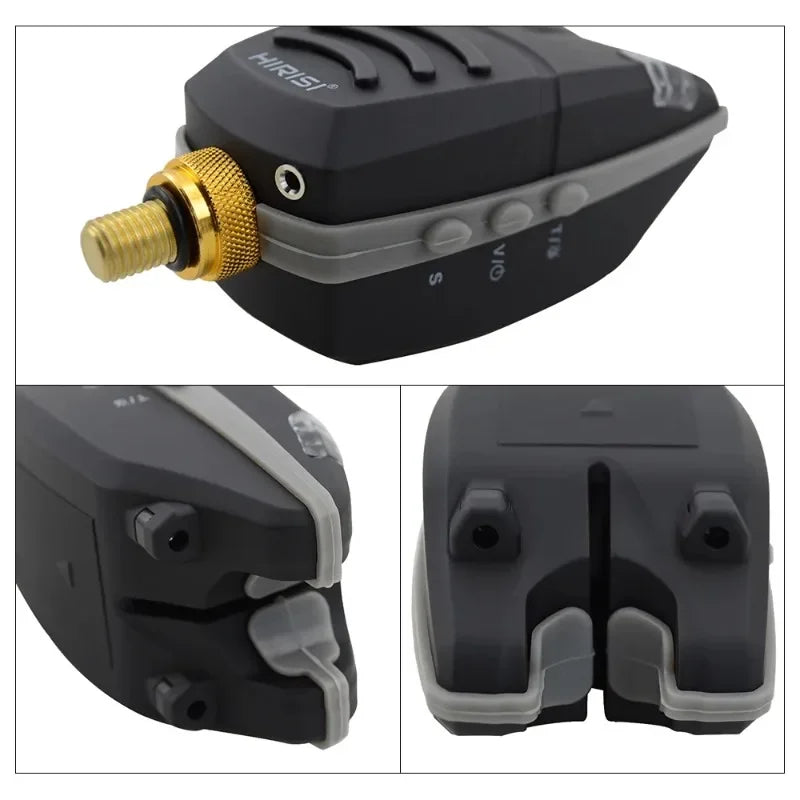 2026 Hirisi Waterproof Carp Fishing Bite Alarm Snag Bar Rolling LED Band Fish Bite Indicator Induction Alarm for Angling 1PCS Oasis Select