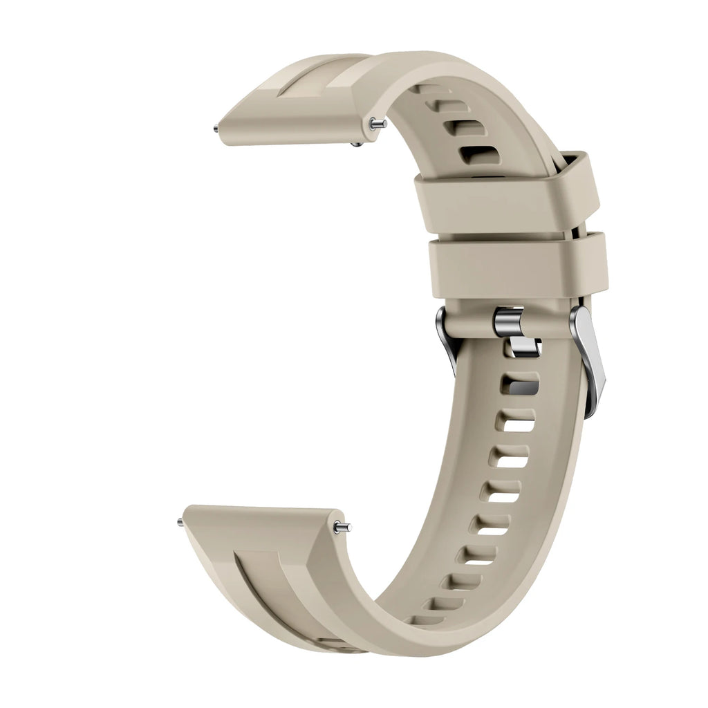 22mm Silicone Watch Strap for Huawei GT6/GT5/GT4 46mm Smartwatch Band Oasis Select Khaki GT6 watch 5 46mm