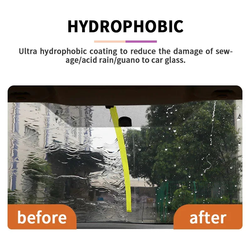 50ML/100ML Car Glass Water Repellent Spray Auto Ceramic Coating Windshield Nano Hydrophobic Liquid Protection Coating Repellent Oasis Select
