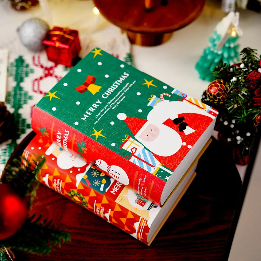 Christmas Magic Book Candy Gift Box | Santa Xmas Party Favor