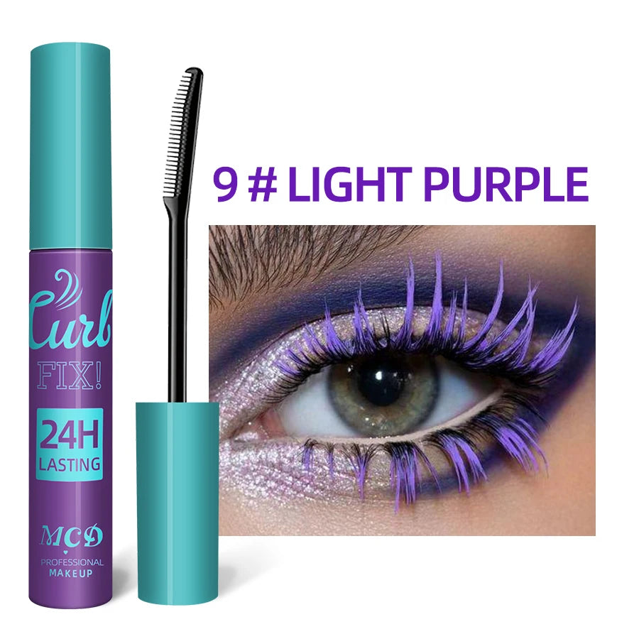 MCD Colorful Waterproof Mascara – Curling & Lengthening Lashes