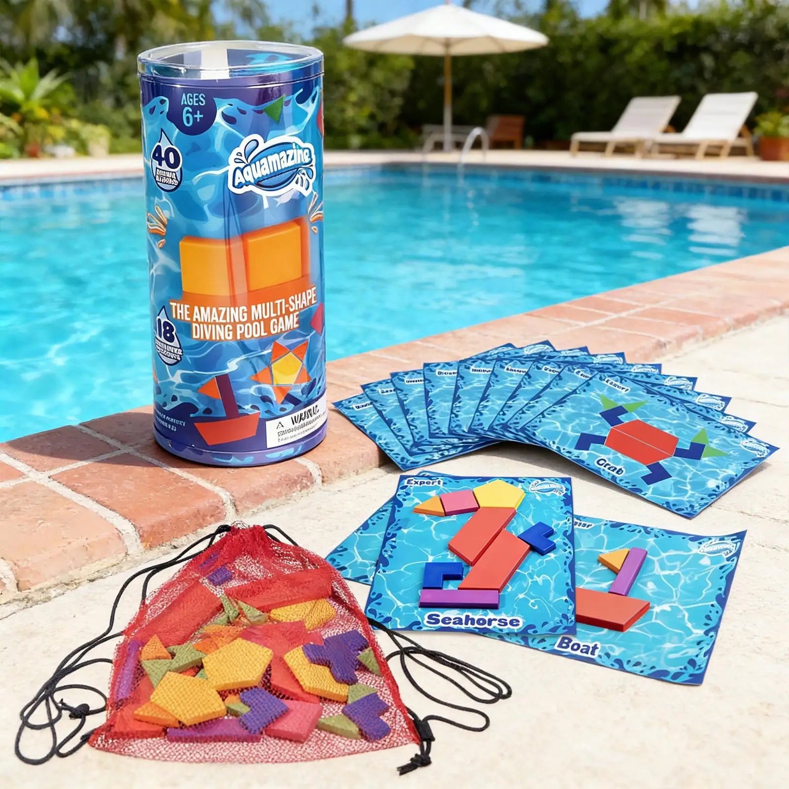 Diving Gems Pool Toys Underwater Seek Find Gems Game Set Fun Underwater Swimming Games Kids Dive Toys Swimming Supplies Oasis Select