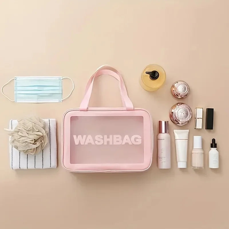 1pc Wet-dry separation makeup bag portable toiletry bag travel essentials large capacity storage bag fitness swimming essentials Oasis Select