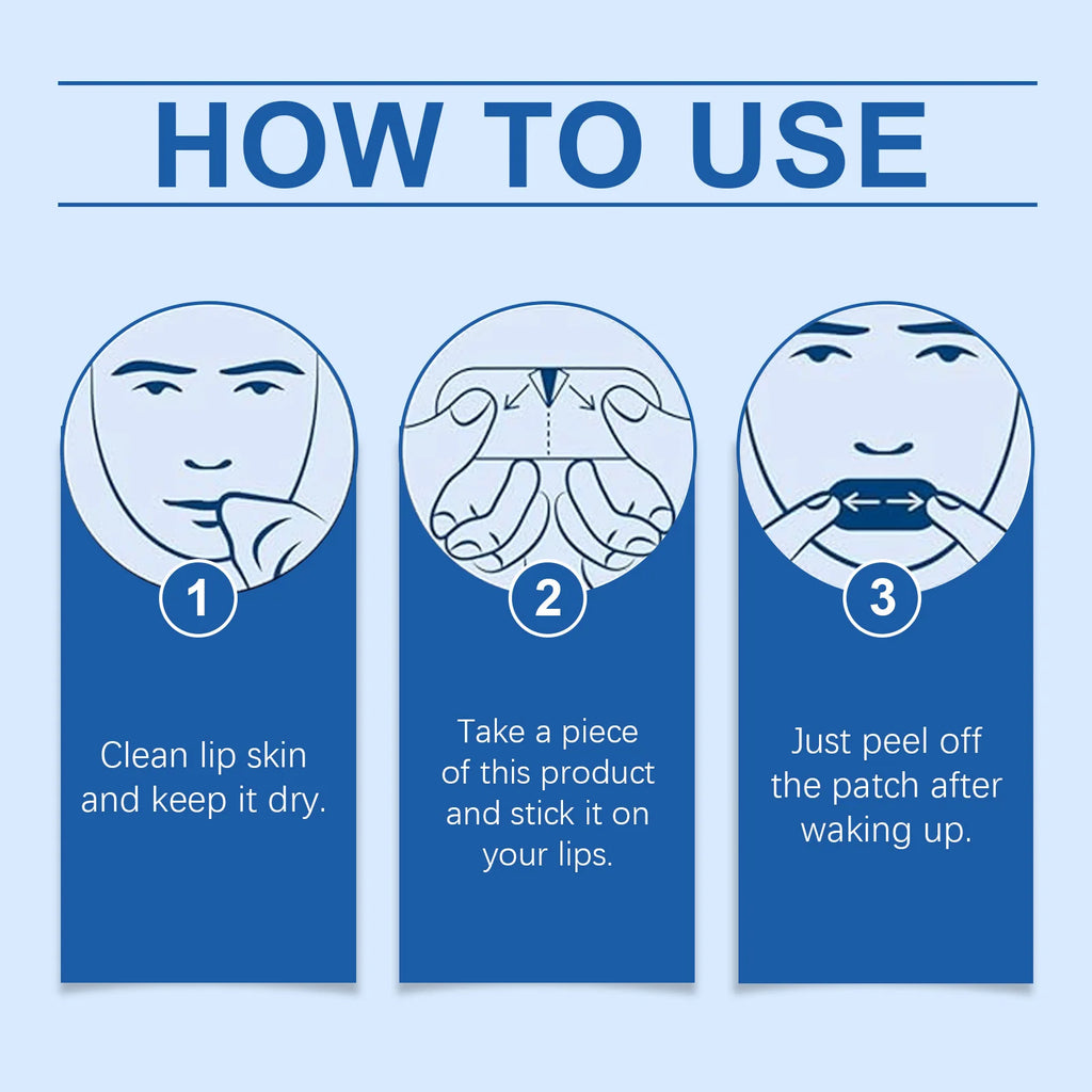 Ximonth Stop Snoring Sleep Care Patch Improve Breathing Helping Sleeping Easy Using Anti Snore Adult Mouth Correction Stickers Oasis Select