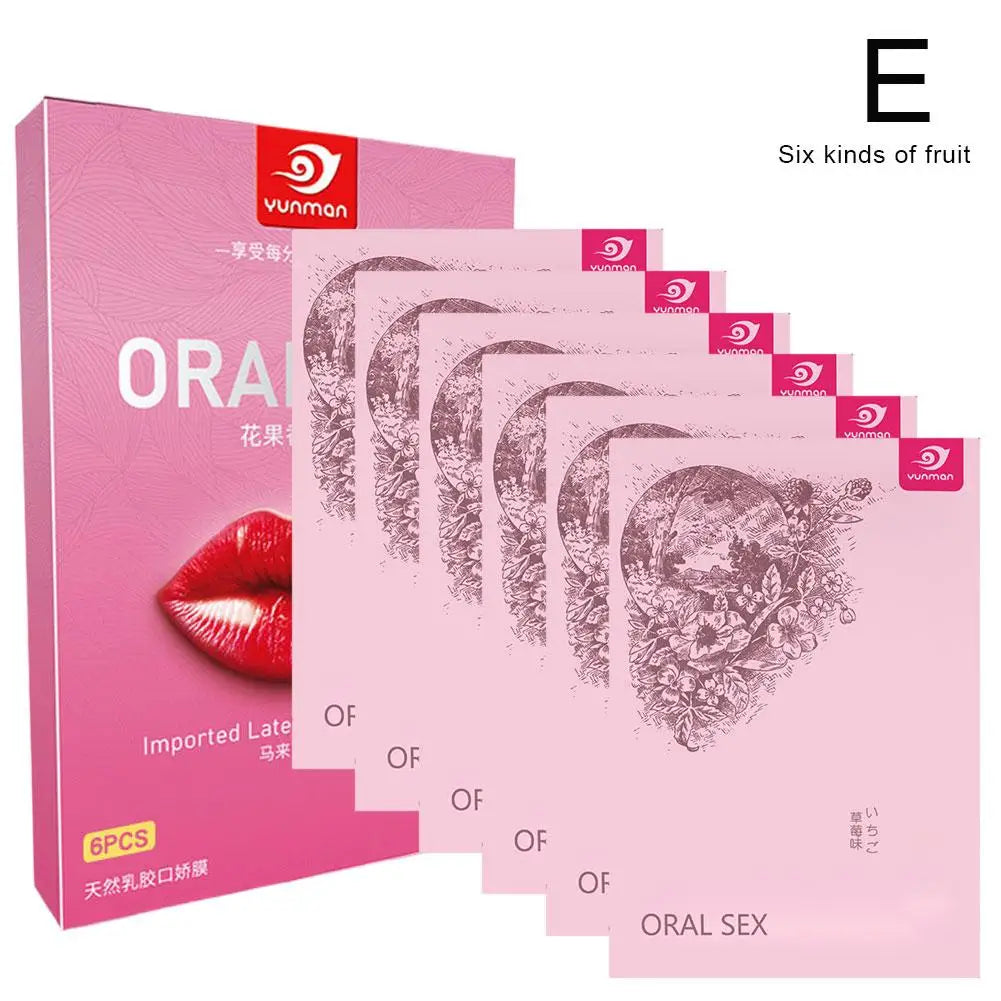 Fruit Flavor Ultra-Thin Oral Sex Dental Dams – 1/2 Pack Oral Sex Dental Dam Oasis Select E-1pack
